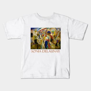 Marché au Minho (1916) by Sonia Delaunay Kids T-Shirt